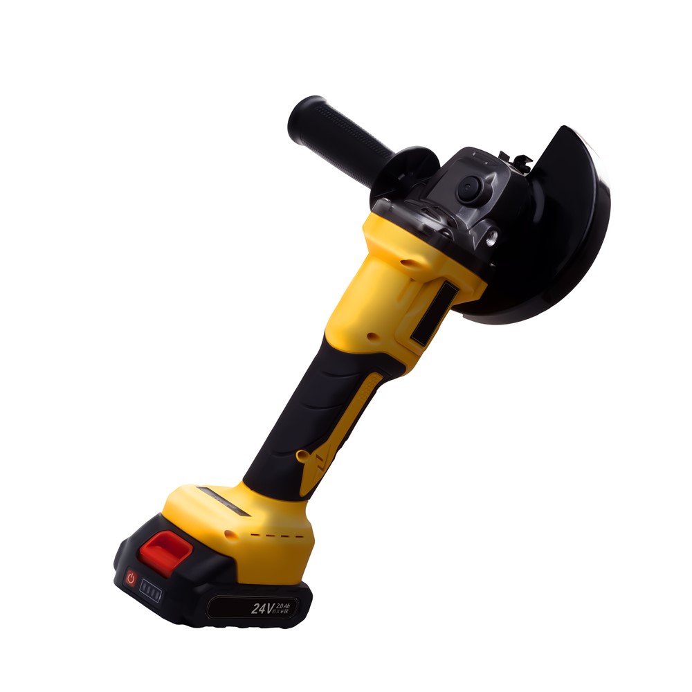 Угловая шлифовальная машина РЫСЬ Инструменты для дома AG-24 BL/A/2A (2Ah)